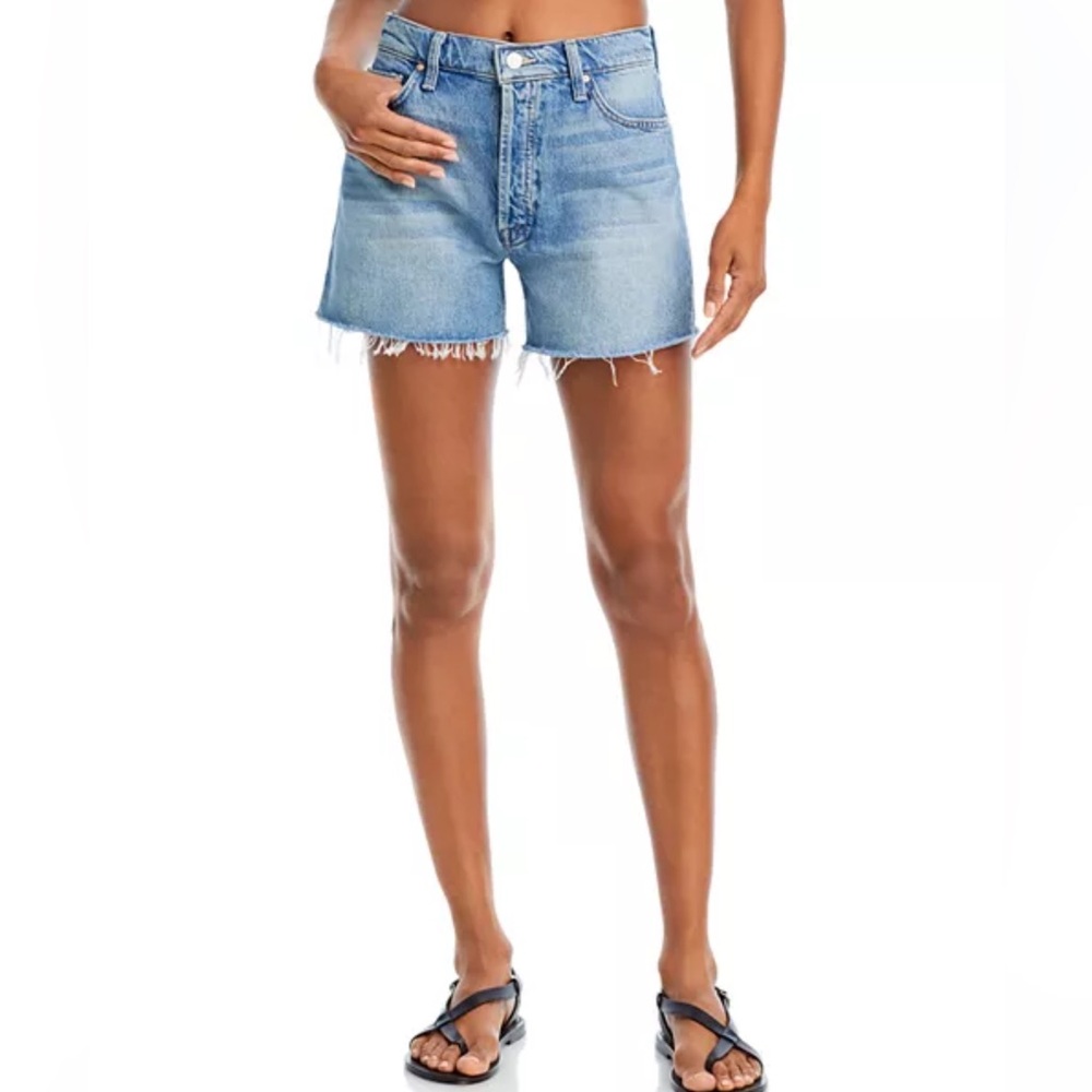 Mother Skipper Denim Shorts
